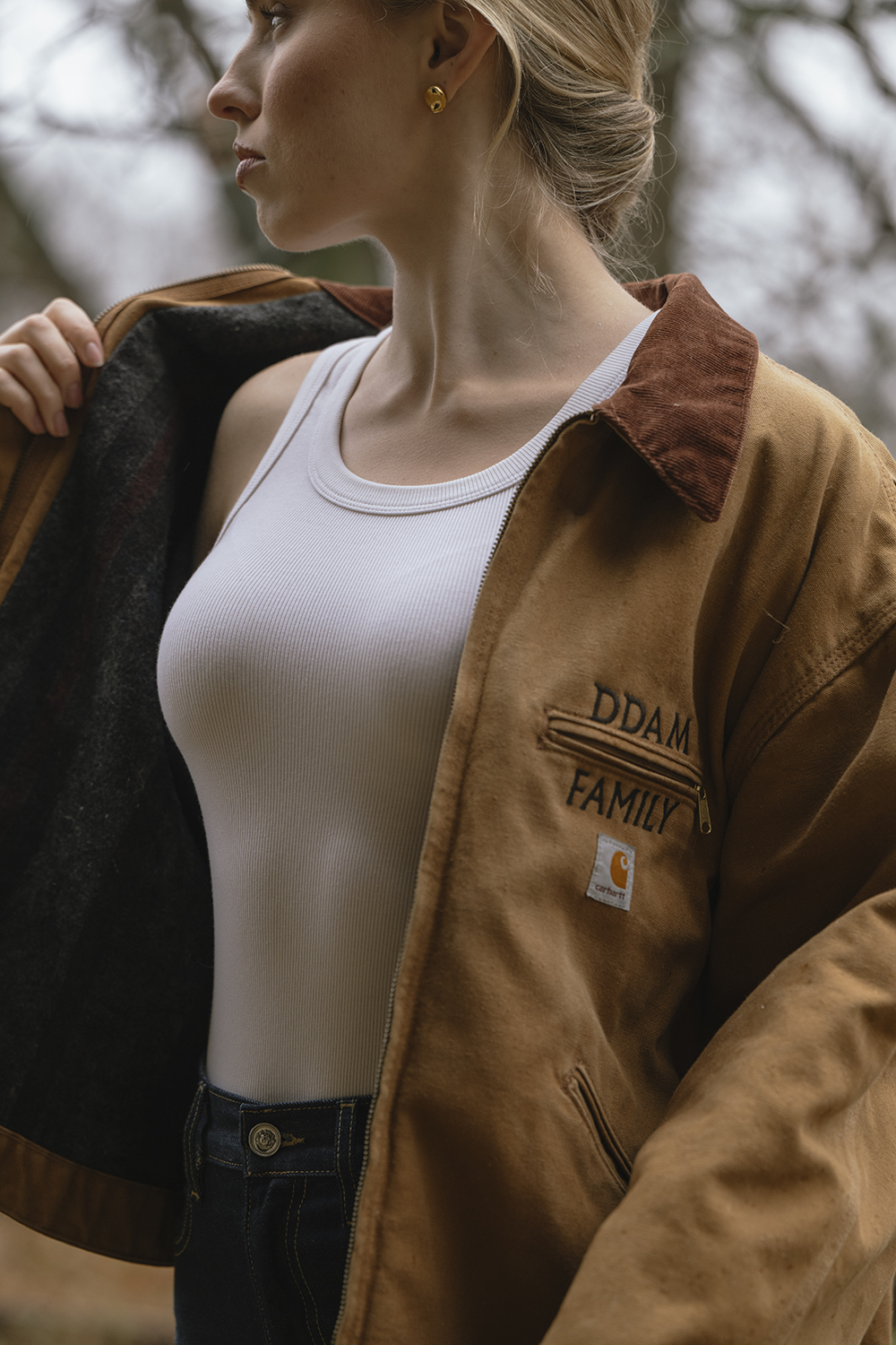 Reworked Vintage Carhartt Jacket